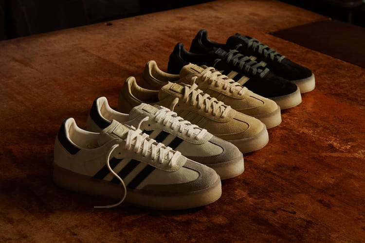 ロニー・ファイグの手掛けた Clarks Originals x adidas Originals Samba が発売