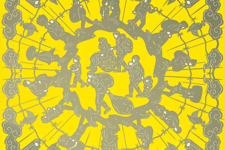 Ai Weiwei Comments on Migration and Freedom of Speech in Three New Prints