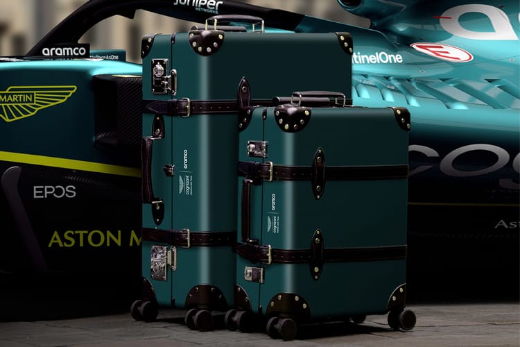 Globe-Trotter and Aston Martin Partners up for a Collaborative Luggage Collection