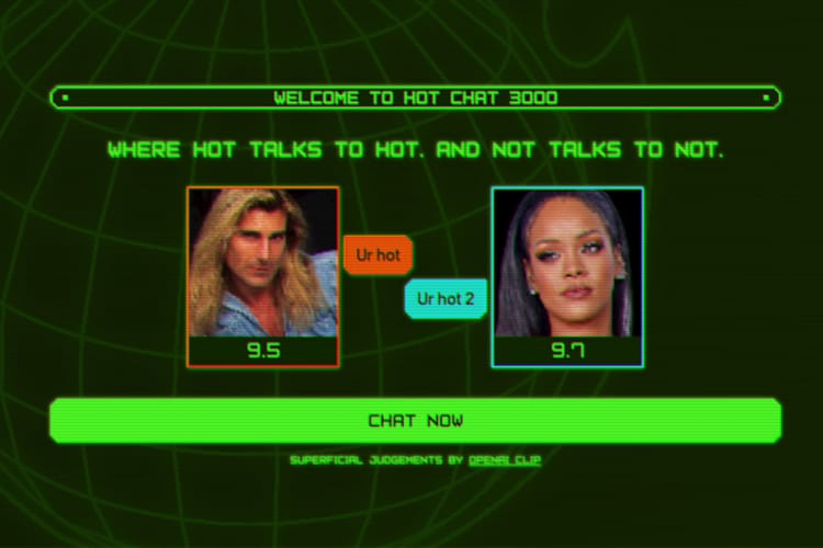 MSCHF がマッチングツール “Hot Chat 3000” をリリース